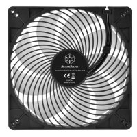 SilverStone Air Penetrator 184i - Luftkühlung - 180/200 mm - 1200 RPM - Schwarz