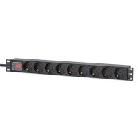 Intellinet 715133 - 1U - Aluminium - Schwarz - 9...
