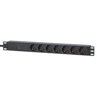 Intellinet 715140 - 1U - Einphasig - Aluminium - Schwarz...