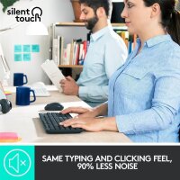 Logitech MK295 Silent - Volle Größe (100%) -...
