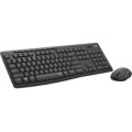 Logitech MK295 Silent - Volle Größe (100%) - Kabelgebunden - RF Wireless - QWERTY - Graphit - Maus enthalten