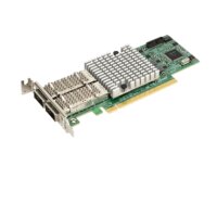 Supermicro AOC-S100G-M2C-O - PCIe - PCI 3.0 - Aluminium - Grün - Passiv - 100 Gbit/s - 0 - 55 °C