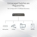 Netgear MS105-100EUS - Unmanaged - 2.5G Ethernet (100/1000/2500) - Power over Ethernet (PoE) - Rack-Einbau - 1U