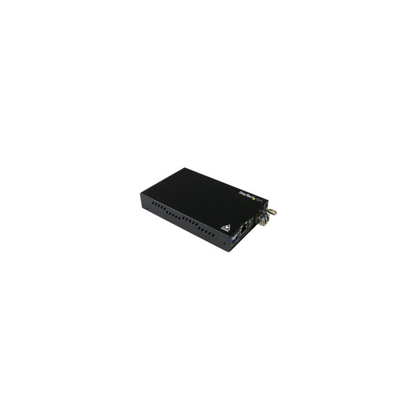 StarTech.com Gigabit Ethernet Kupfer auf LWL Medienkonverter - SM LC - 10 Km
