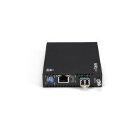 StarTech.com Gigabit Ethernet Kupfer auf LWL Medienkonverter - SM LC - 10 Km