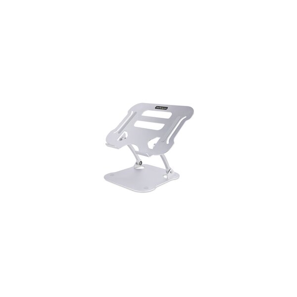 StarTech.com Tisch Laptopständer - Laptoperhöhung aus Aluminium - Tragbar - Faltbar - Schwenkbar - Tragkraft 10kg - Laptophalterung - Höhenverstellbarer Ergonomischer Notebookständer - Laptop-Ständer - Silber - Aluminium - 10 kg - 33,2 - 120 mm - 226 mm