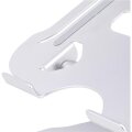 StarTech.com Tisch Laptopständer - Laptoperhöhung aus Aluminium - Tragbar - Faltbar - Schwenkbar - Tragkraft 10kg - Laptophalterung - Höhenverstellbarer Ergonomischer Notebookständer - Laptop-Ständer - Silber - Aluminium - 10 kg - 33,2 - 120 mm - 226 mm