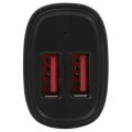 StarTech.com Dual Port USB KFZ Ladegerät - 24W/4.8 - Schwarz - Auto - Zigarettenanzünder - 5 V - Schwarz
