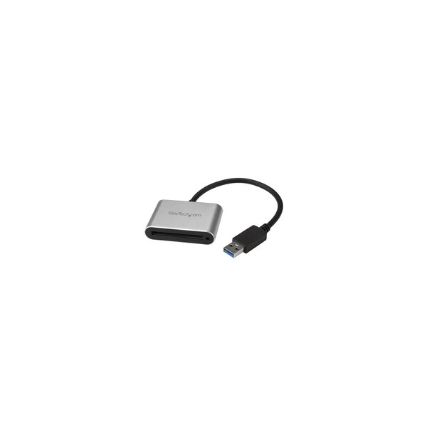 StarTech.com USB 3.0 Kartenlesegerät für CFast 2.0 Karten - CFast - CFast 2.0 - Schwarz - Silber - 5000 Mbit/s - Aluminium - Aktivität - Leistung - CE - FCC - RoHS - REACH