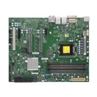 Supermicro MBD-X11SCA - Intel - LGA 1151 (Socket H4) - Intel® Celeron® - Intel® Core™ i3 - Intel Core i5 - Intel Core i7 - Intel Core i9 - Intel®... - DDR4-SDRAM - 128 GB - 1.2 V