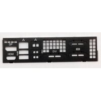 Supermicro MCP-260-00076-0B - I / O-Blende - Schwarz -...