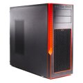 Supermicro SuperChassis GS50-000R - Midi Tower - PC - Schwarz - Rot - ATX - micro ATX - ABS Synthetik - Aluminium - SGCC - HDD - Leistung