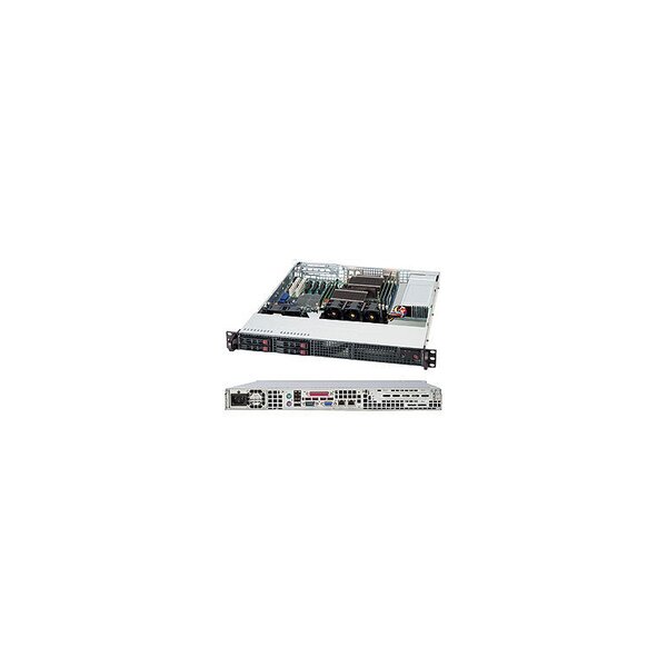 Supermicro SuperServer 1026T-TF - Barebone - Intel Sockel 1366 Core i - Barebone - Intel Sockel 1366 (Core i)