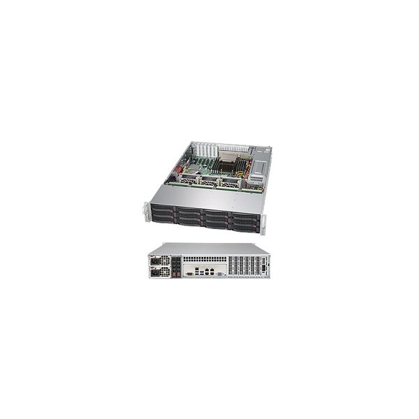 Supermicro 6028R-E1CR12H - Intel® C612 - LGA 2011 (Socket R) - Intel - 9,6 GT/s - QuickPath Interconnect (QPI) - 45 MB