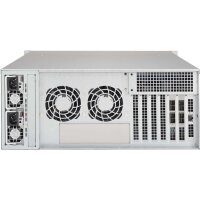 Supermicro SuperChassis 846BE2C-R1K03JBOD - Serial ATA III - 3.5 Zoll - 27,2 kg - Rack (4U) - Schwarz