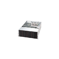 Supermicro SuperChassis 846BE2C-R1K03JBOD - Serial ATA III - 3.5 Zoll - 27,2 kg - Rack (4U) - Schwarz