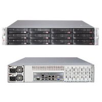 Supermicro SuperServer 6027R-E1CR12L - Intel® C602J - LGA 2011 (Socket R) - 8 GT/s - QuickPath Interconnect (QPI) - 30 MB - Intel® Xeon®
