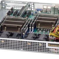 Supermicro SuperChassis 514-R407C - Rack - Server - Grau - EATX - 1U - 400 W