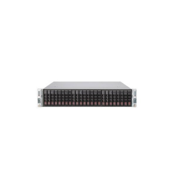 Supermicro SuperServer 2028TP-DC1R - Rack (2U) - - - Intel® C612 - LGA 2011 (Socket R) - DDR4-SDRAM - SATA - 1280 W
