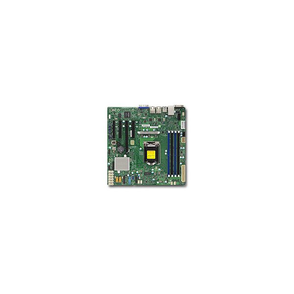 Supermicro X11SSM-F - Intel - E3-1200 - 80 W - DDR4-SDRAM - 64 GB - 1.2 V