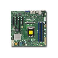 Supermicro X11SSM-F - Intel - E3-1200 - 80 W - DDR4-SDRAM...