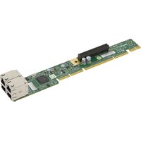 Supermicro AOC-UR-I4G - Eingebaut - Kabelgebunden - PCI Express - Ethernet - 1000 Mbit/s - Grün