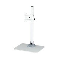 StarTech.com Monitorständer mit Kabelhalter - Freistehend - 14 kg - 30,5 cm (12 Zoll) - 86,4 cm (34 Zoll) - 100 x 100 mm - Silber