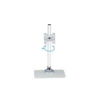 StarTech.com Monitorständer mit Kabelhalter - Freistehend - 14 kg - 30,5 cm (12 Zoll) - 86,4 cm (34 Zoll) - 100 x 100 mm - Silber
