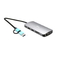 i-tec USB 3.0 USB-C/Thunderbolt 3x Display Metal Nano...