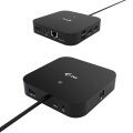 i-tec USB-C HDMI DP Docking Station with Power Delivery 100 W - Kabelgebunden - USB 3.2 Gen 1 (3.1 Gen 1) Type-C - 100 W - 3,5 mm - 10,100,1000 Mbit/s - Schwarz