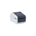 Brother TD-4210D - Thermodirekt - 203 x 203 DPI - 203 mm/sek - Kabelgebunden - Grau - Weiß