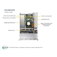 Supermicro SuperServer 520P-WTR - Barebone - DDR4
