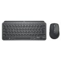 Logitech MX Keys Mini Combo for Business - Kabellos - Bluetooth - QWERTZ - Graphit - Maus enthalten