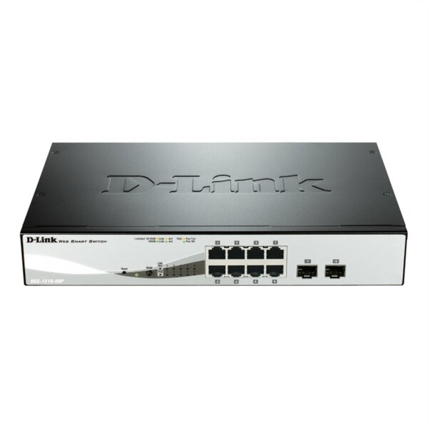 D-Link Switch DGS-1210-08P E DGS121008P DGS-1210-08P/E - Switch - 1 Gbps
