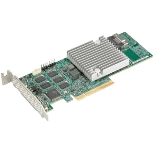 Supermicro Inc. AOC-S3916L-H16iR 16-Port internal SAS/SATA RAID Broadcom 3916 PCI-E 4. - Raid-Controller - Serial Attached SCSI (SAS)