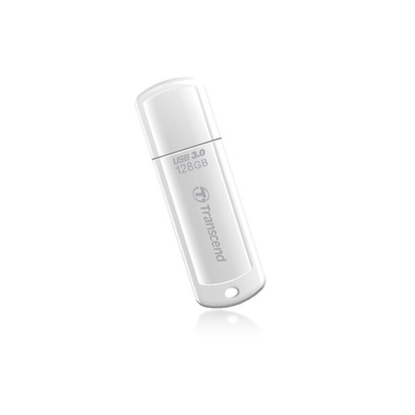 Transcend JetFlash TS128GJF730 - 128 GB - USB Typ-A - 3.2 Gen 1 (3.1 Gen 1) - Kappe - 8,5 g - Weiß