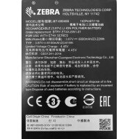 Zebra Ersatzakku