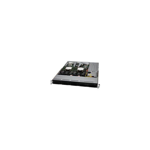 Supermicro CSE-LB13AC2-R860AW - 18,1 kg - Rack (1U) - Schwarz