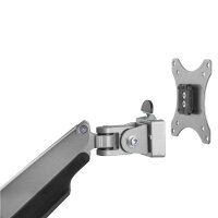 StarTech.com Tisch Monitorhalterung - Ergonomischer VESA Monitorarm - Bildschirm bis 32" und 9 kg - voll beweglich - höhenverstellbar - schwenkbar - Aluminium - C-Klemme/Durchführung - Silber - Klemme - 9 kg - 33 cm (13") - 81,3 cm (32") - 100 x 100 mm -