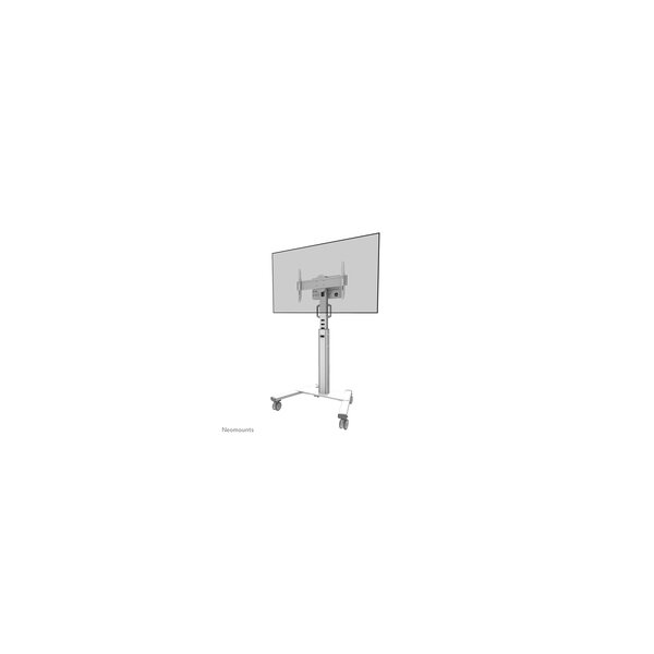Neomounts FL50S-825WH1 TV-Trolley 37-75" - TÜV - 70 kg - 94 cm (37") - 190,5 cm (75") - 100 x 100 mm - 600 x 400 mm - 1040 - 1570 mm