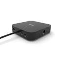 i-tec USB-C Dual Display Docking Station with Power Delivery 100 W + Universal Charger 100 W - Kabelgebunden - USB 3.2 Gen 1 (3.1 Gen 1) Type-C - 100 W - 3,5 mm - 10,100,1000 Mbit/s - Schwarz