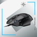 Logitech G G502 X, rechts, Optisch, USB Typ-A, 25600 DPI, Schwarz - Maus - 25.600 dpi