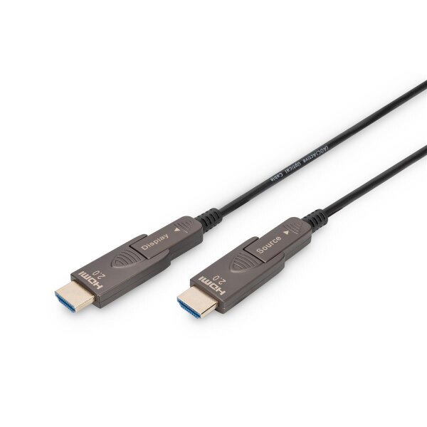 DIGITUS - AK-330127-200-S - HDMI AOC 4K Kabel 20m