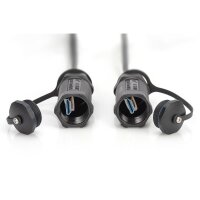 DIGITUS - AK-330130-100-S - HDMI AOC 4K Kab. gepanzert 10m