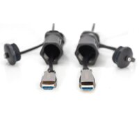 DIGITUS - AK-330130-100-S - HDMI AOC 4K Kab. gepanzert 10m