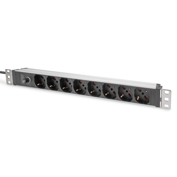 DIGITUS - DN-95410-IT - 19" Steckdosenleiste 8F. ITALY