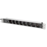 DIGITUS - DN-95410-IT - 19" Steckdosenleiste 8F. ITALY