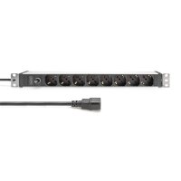 DIGITUS - DN-95410-IT - 19" Steckdosenleiste 8F. ITALY