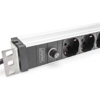 DIGITUS - DN-95410-IT - 19" Steckdosenleiste 8F. ITALY