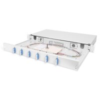 DIGITUS - DN-96320/9 - LWL Spleißbox 6xSC bestückt